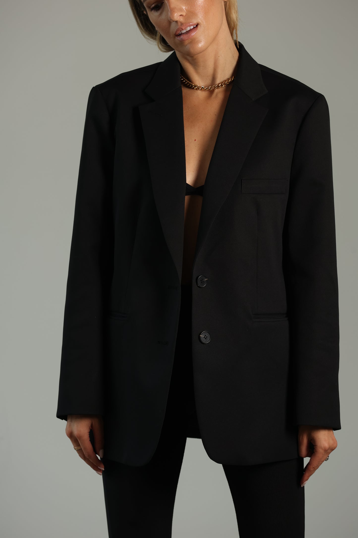 Oversized Blazer - Black